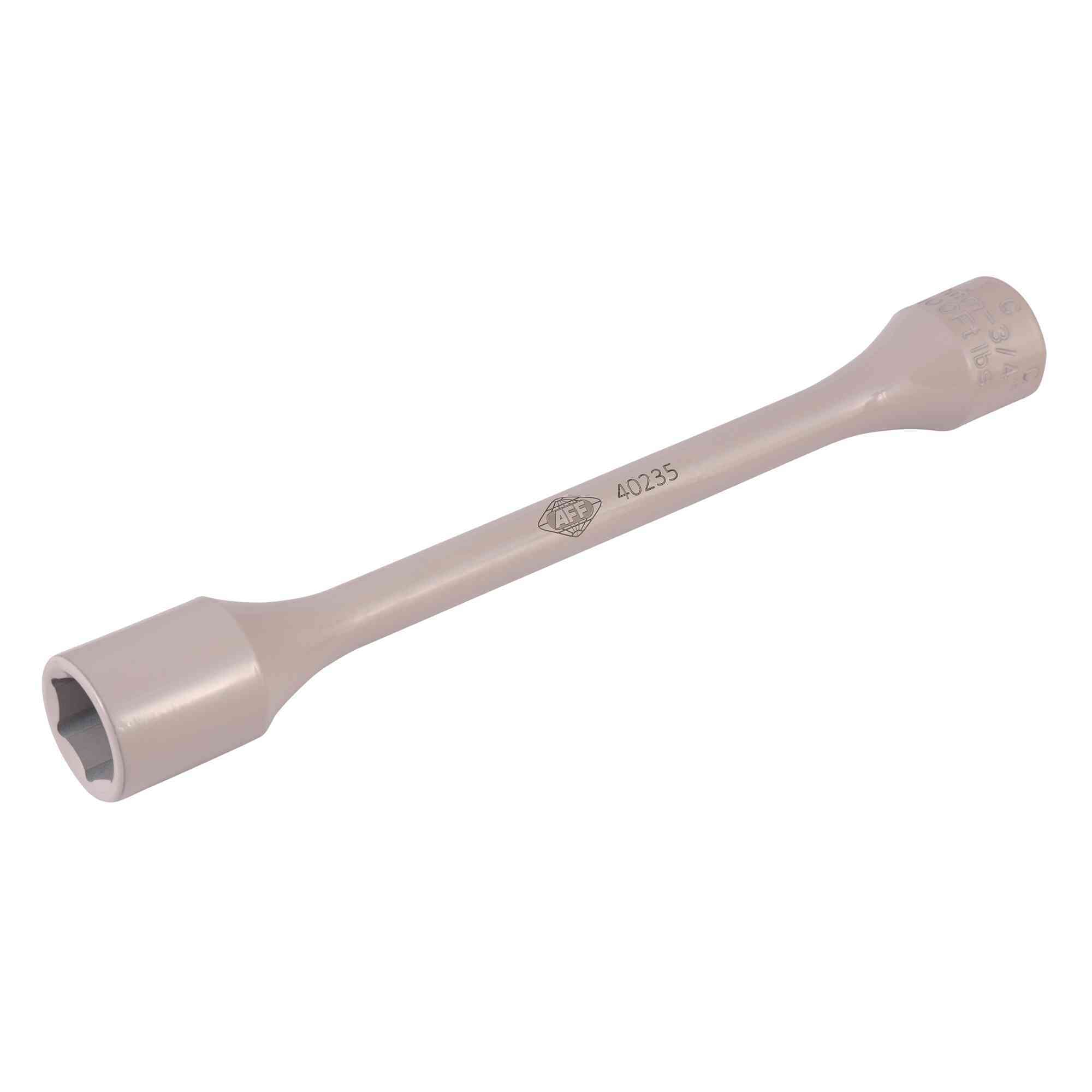 American Forge & Foundry Torque Limiting Socket — 1/2in. Drive, 19mm (3/4in.), 100 ft./lbs., Gray, Model# 40235